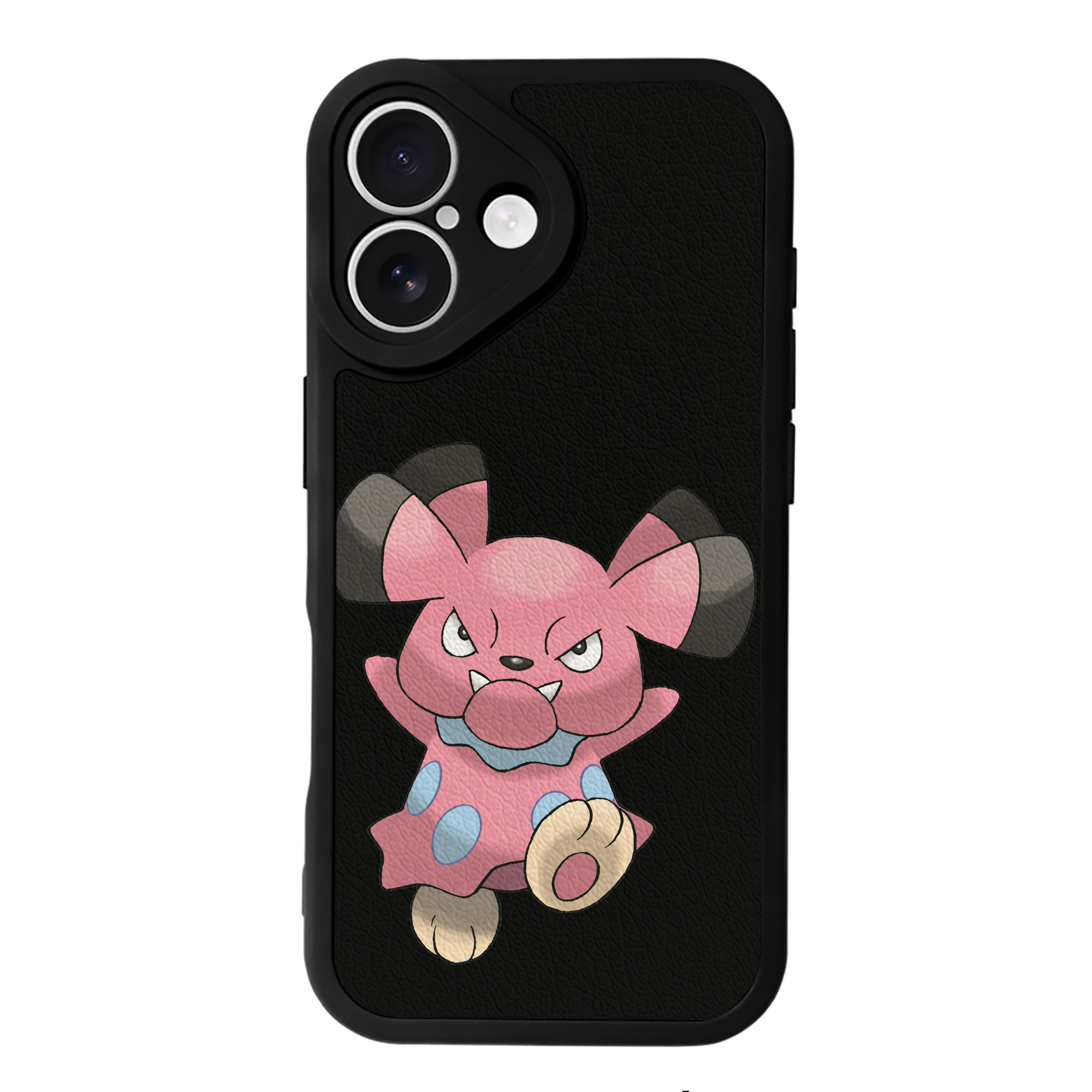 （画像用） ポケットモンスター Pokémon 【iPhone 16シリーズ対応】シリコンスマホケース（レザー調） 材質：シリコン
